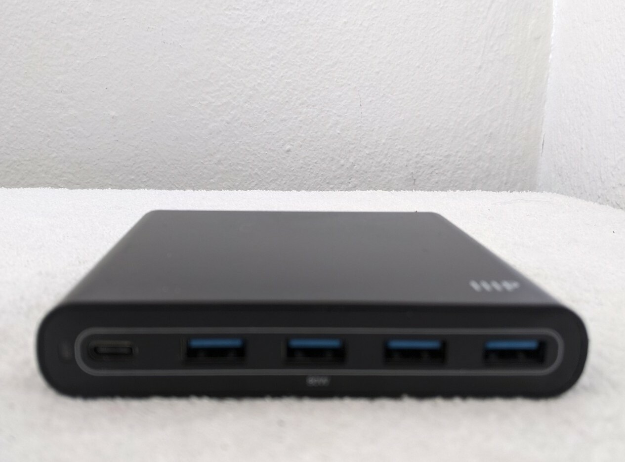 MONOPRICE 80W 5 Port USB Smart Charger 1 USB C & 4 USB A – IIIP Black 33467 READ