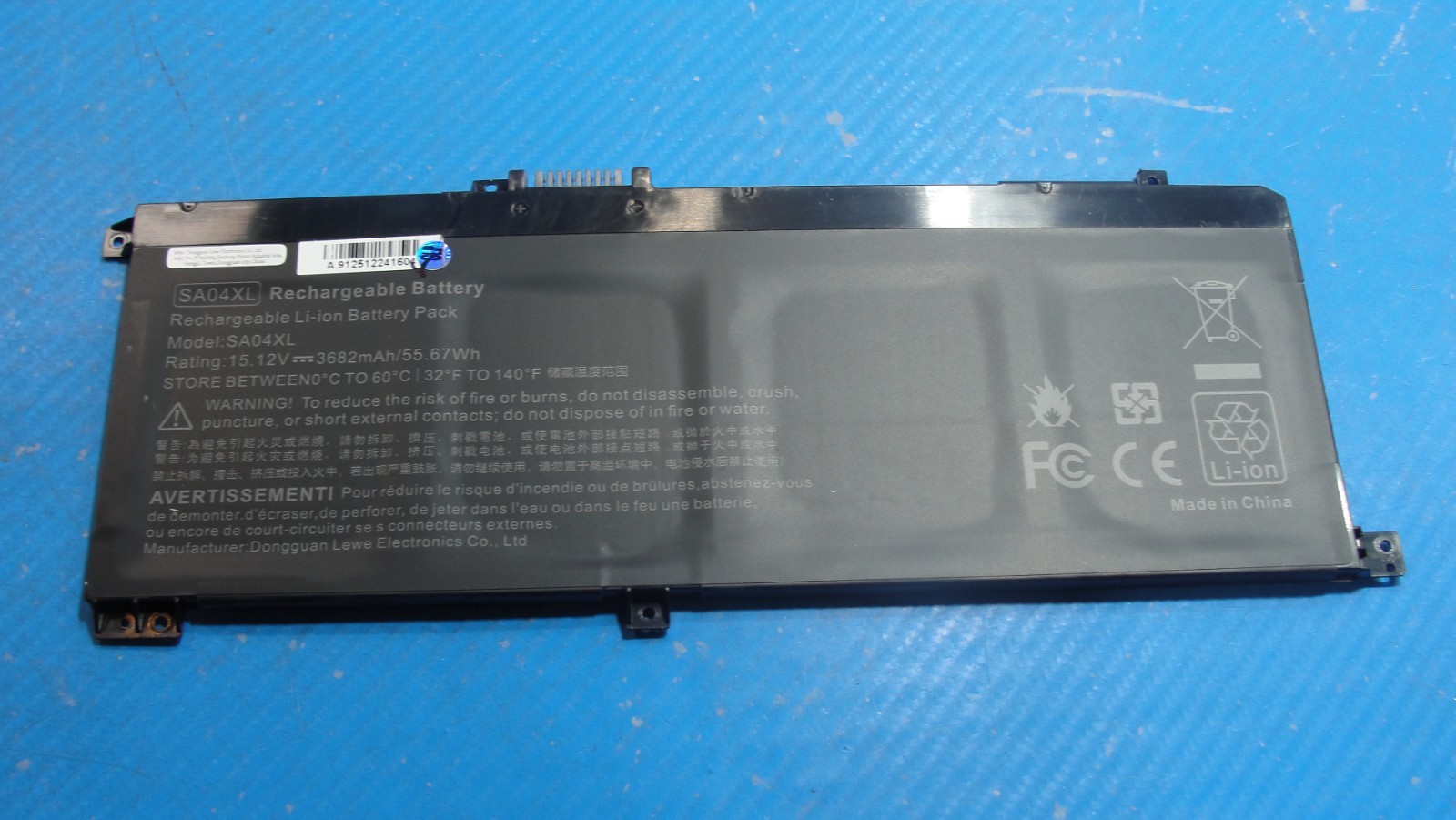 HP Envy x360 15m-ds0011dx 15.6″ Battery 15.12V 67Wh 3682mAh SA04XL