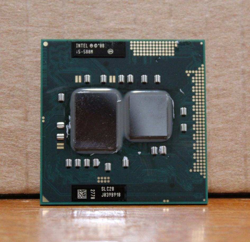 Intel Core i5 Mobile i5-580M 2.66 GHz Dual-Core 3MB SLC28 Processor 988-pin CPU