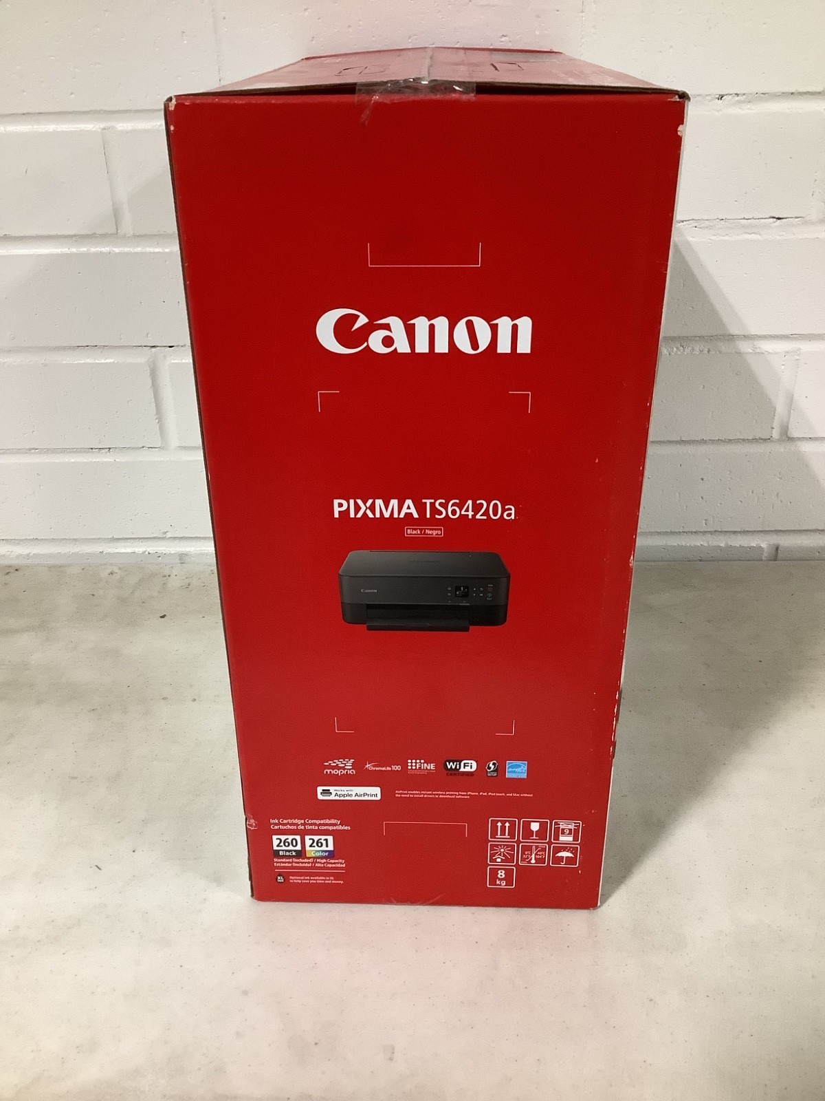 Canon PIXMA TS6420a Wireless All-In-One Inkjet Printer – Black