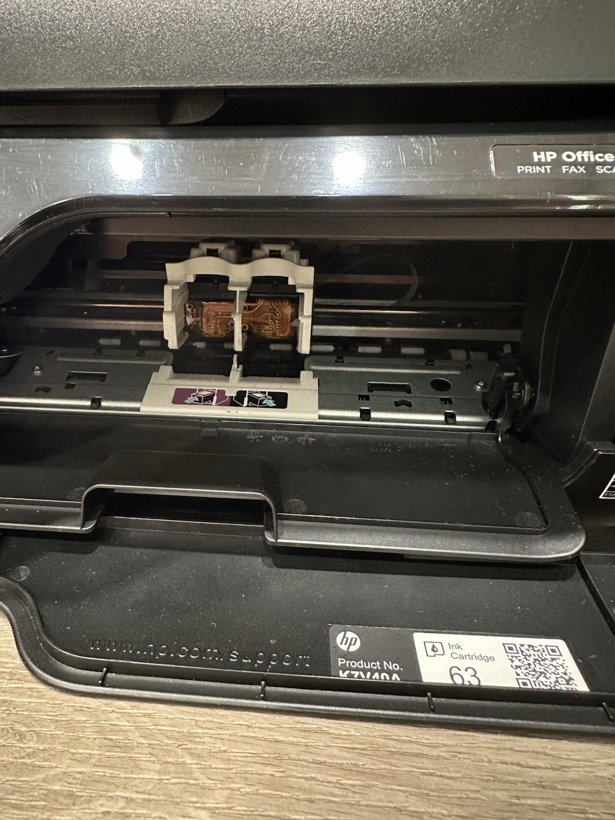 HP OfficeJet 3830 Wireless All-In-One Inkjet Printer Web Fax Needs Ink – Tested
