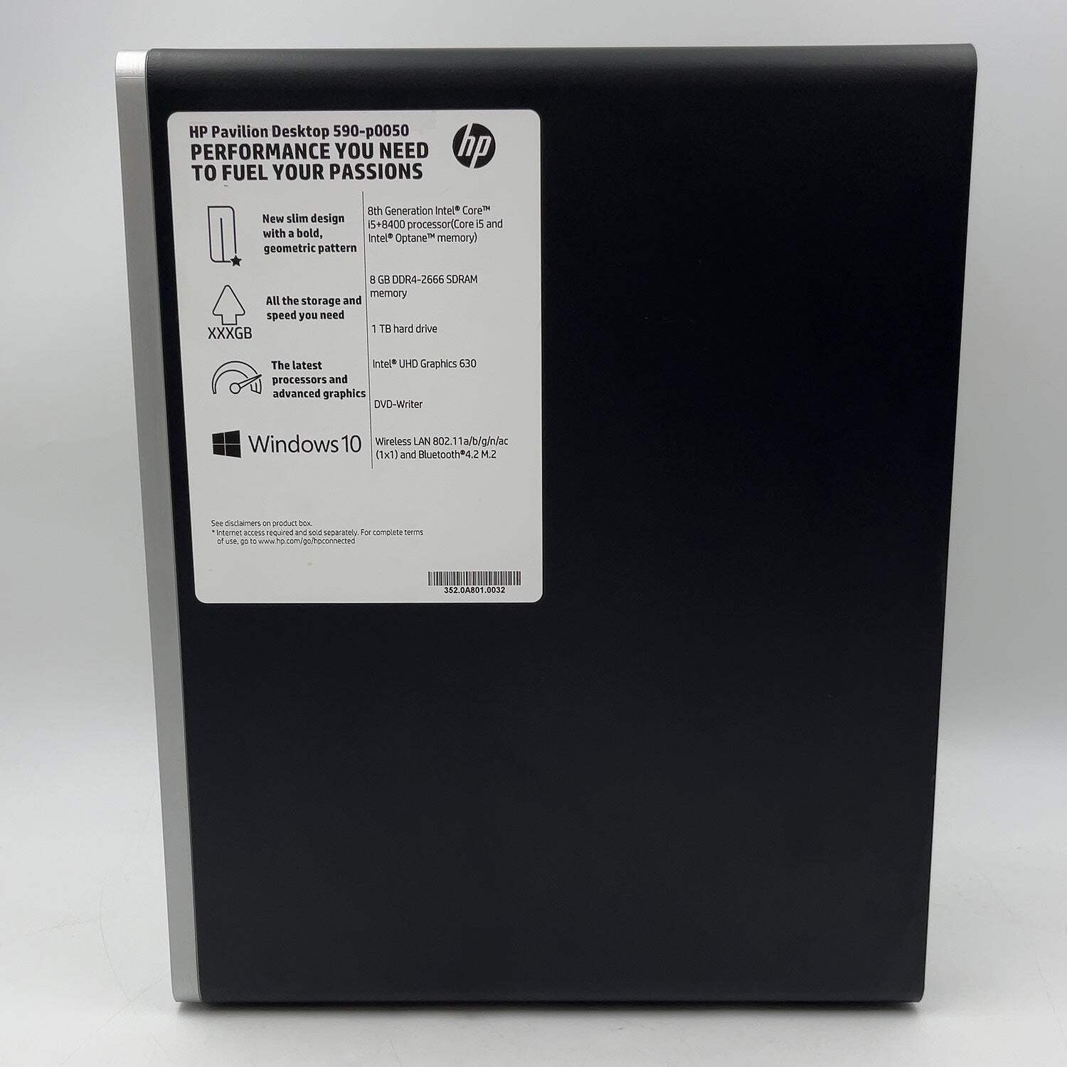 HP Pavilion Core i5-8400 2.80GHz 8GB RAM 1TB HDD 590-p0050