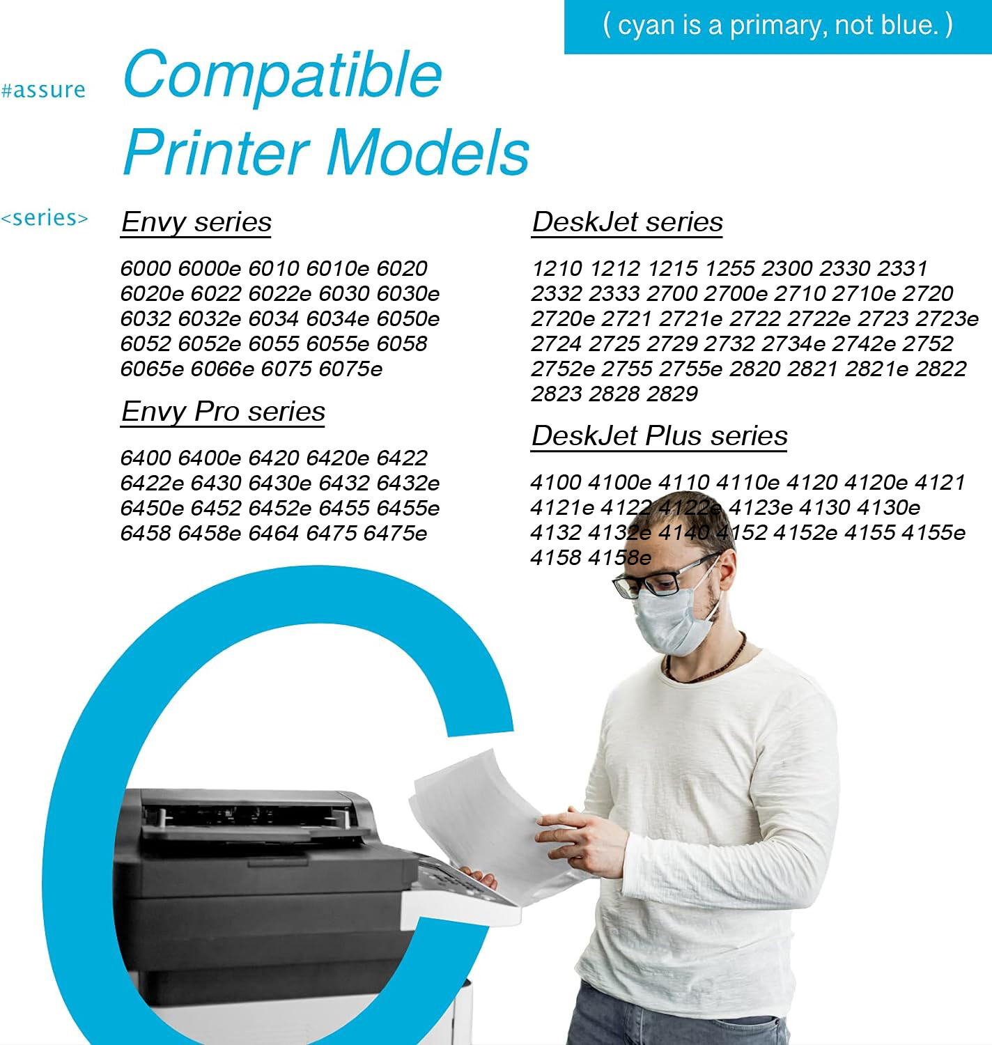 67XL Ink Cartridge for HP 67 XL Ink Deskjet 2755 4155 2700e Envy 6010 6055 6020e