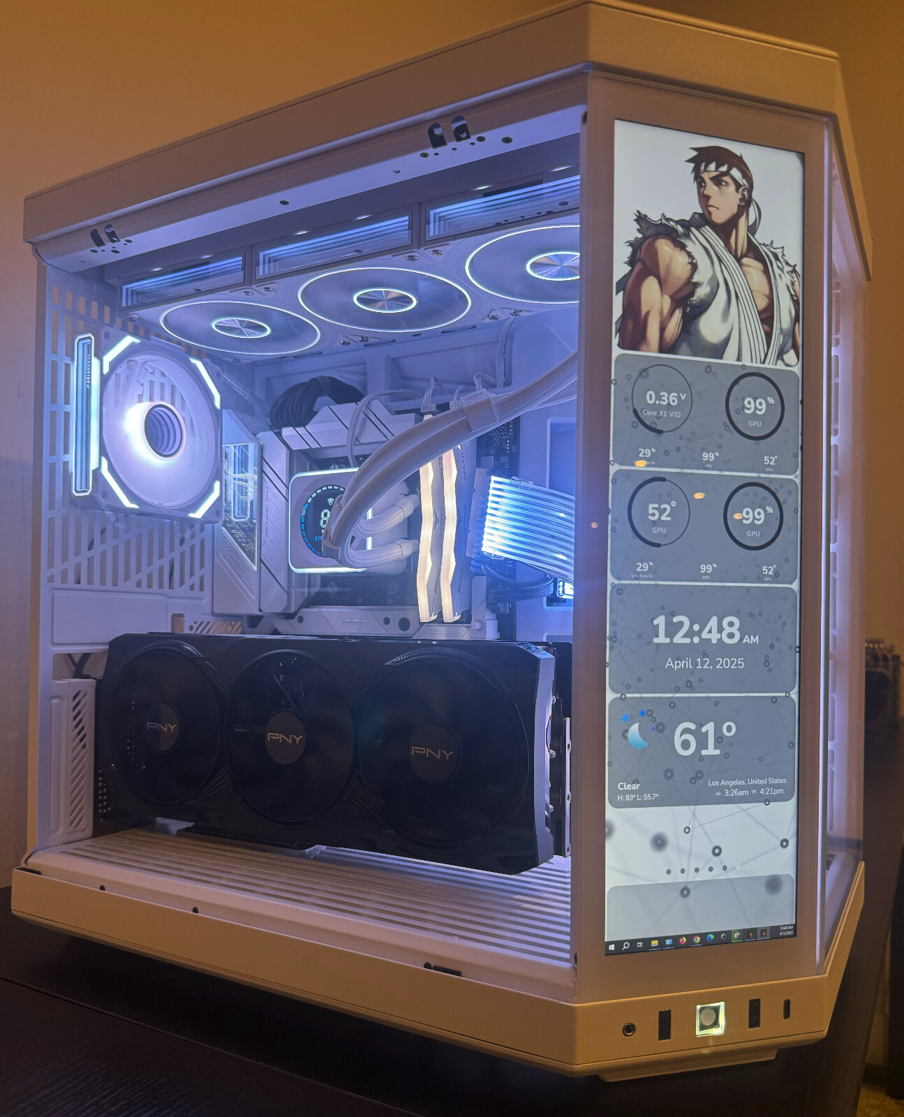RTX 5080 CUSTOM BUILT GAMING PC – RYZEN 9800X3D 64GB DDR5 4TB SSD WHITE BUILD