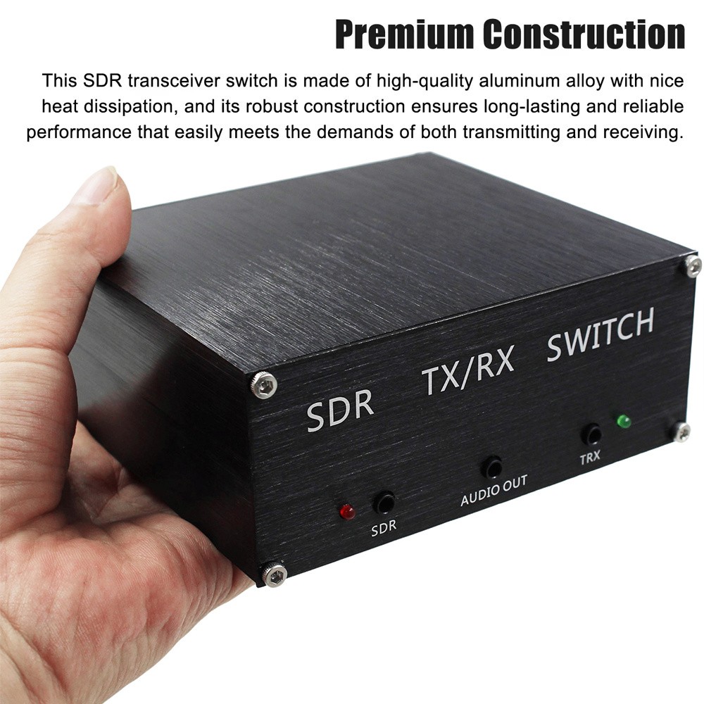 100W SDR Adapter Switch TX RX Switch Antenna Sharer TR Switch Box Kit DC-160MHz