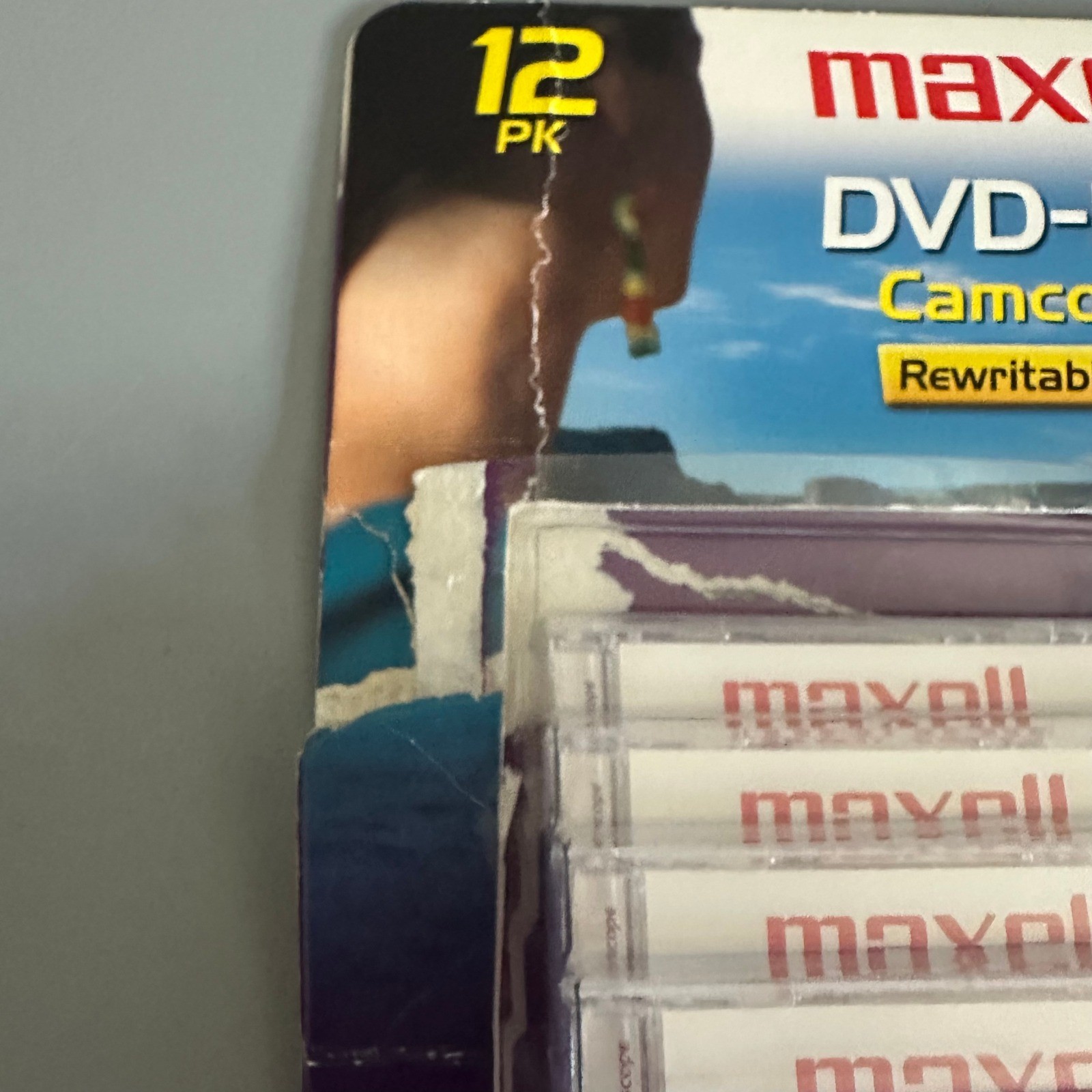 Maxell DVD-RW Camcorder Rewritable Discs 10 Pack 1.4GB 30 Min 8cm Jewel Case New