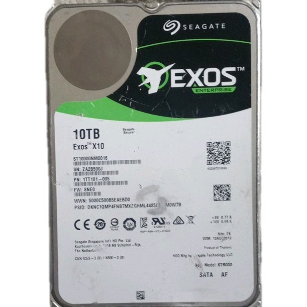 *Read* Seagate Exos Enterprise X10 10TB 2.5″ SATA Internal HDD STROOD