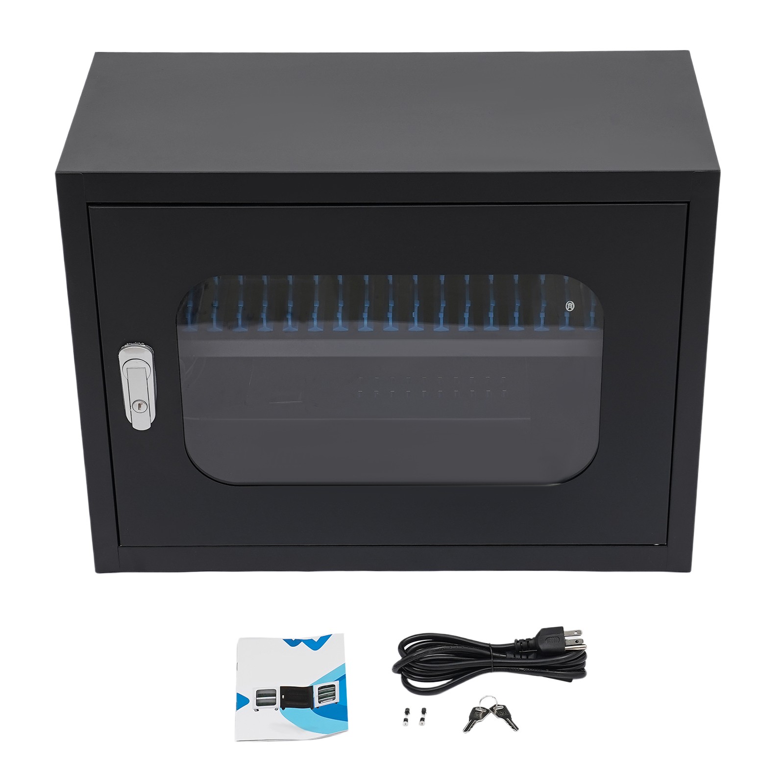 20-Device Charging Station Charging Cabinet for Cellphones & Tablet Computers US