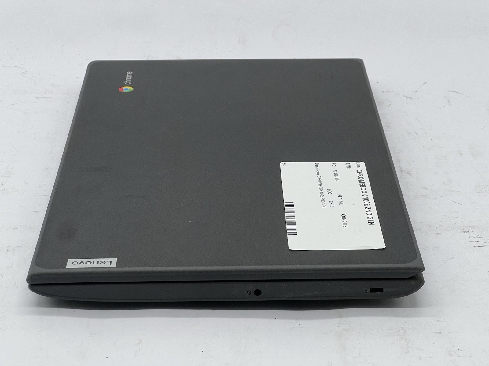 Lenovo Chromebook 100E G2, 11.6” (32GB Storge, 2.1GHz. 4GB RAM), No Charger