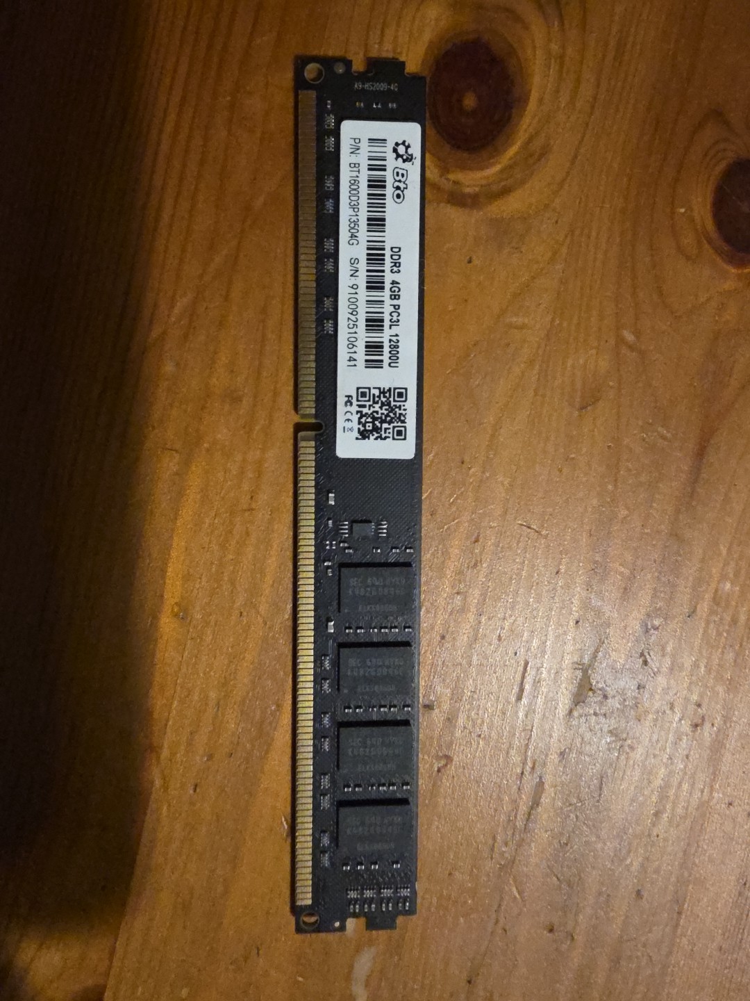 BTO PC3L-1600 4GB 1Rx8-CA3-32 Module
