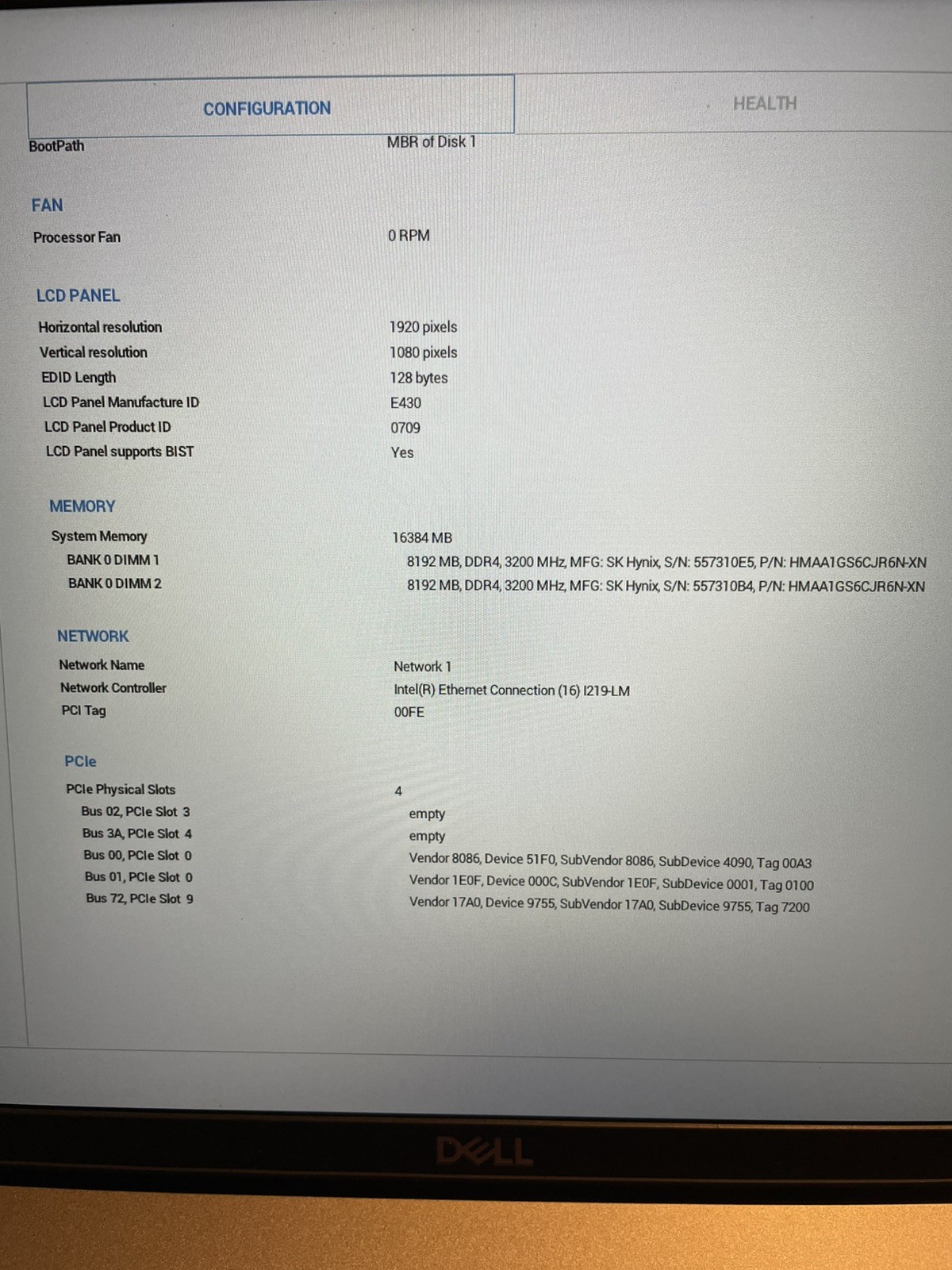 Dell Latitude 5530 Core i5-1235U @4.40GHz 16GB DDR4-3200MHz RAM ***No HDD/SSD***