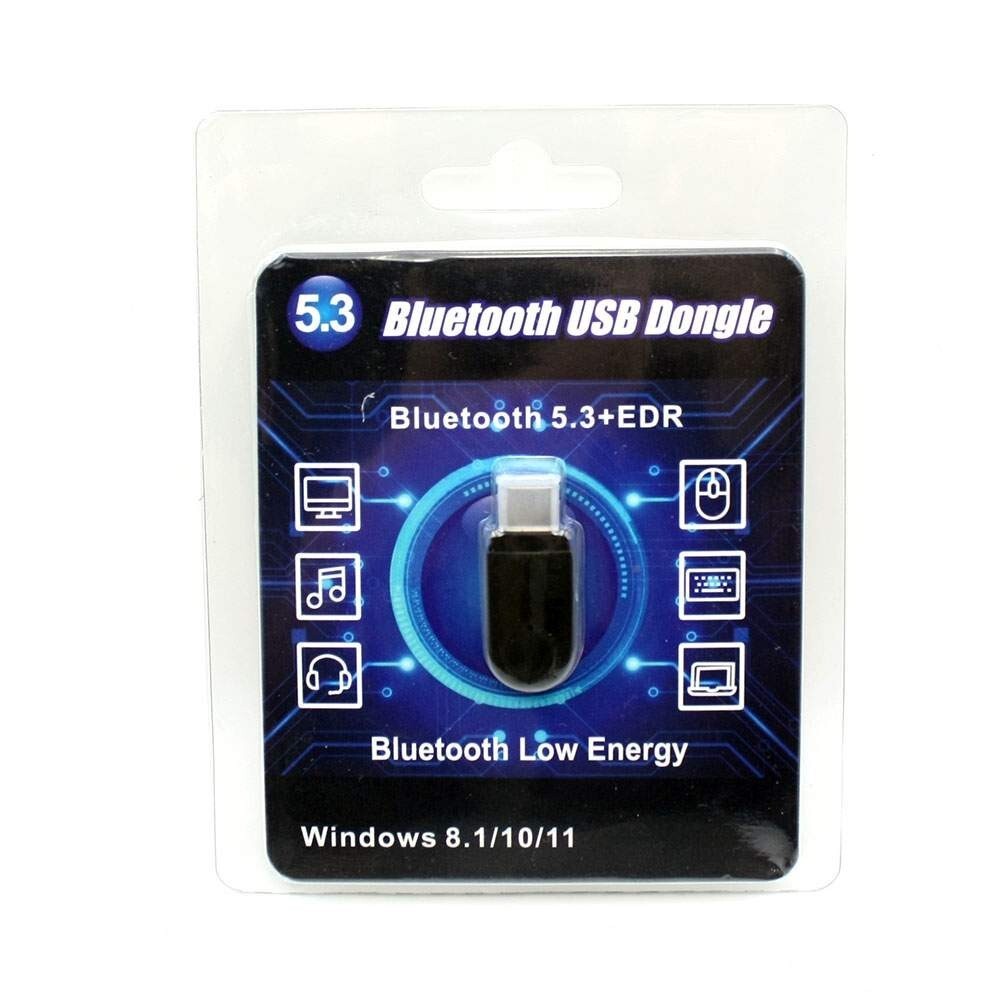 New Type-C USB-C Bluetooth Adapter 5.3 for Desktop PC PMini Bluetooth EDR Dongle