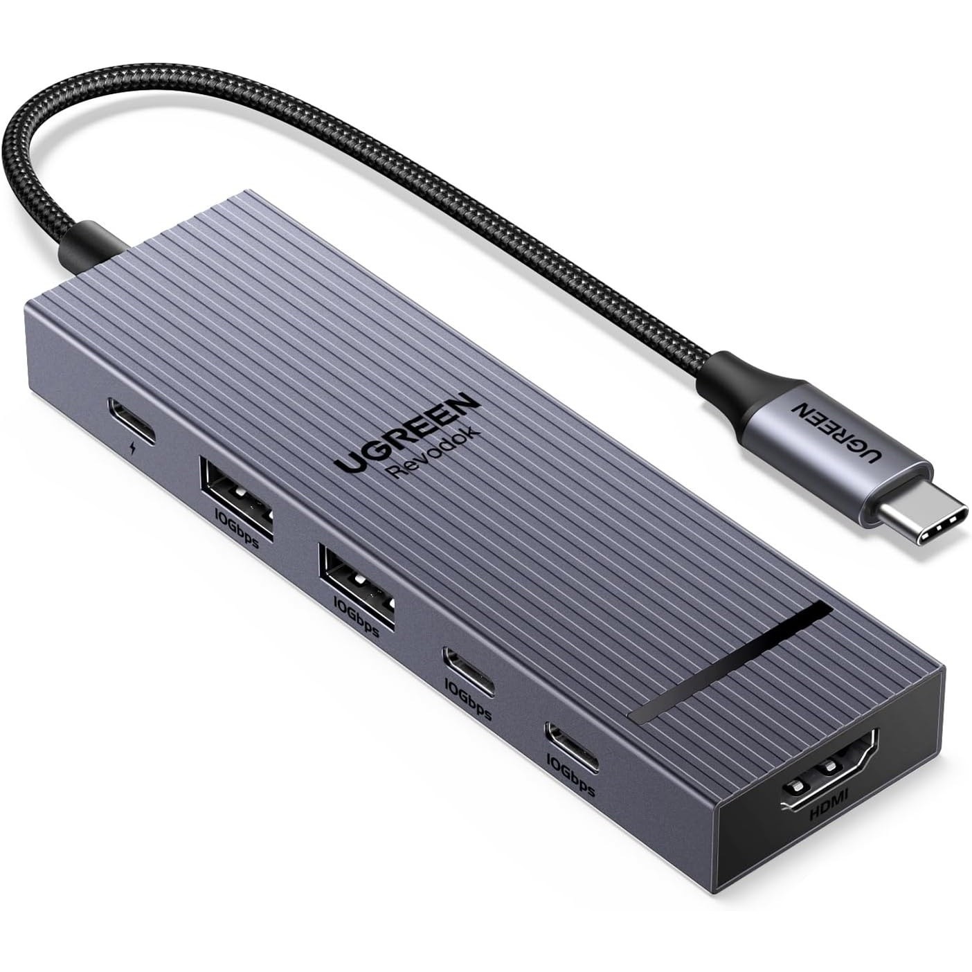 UGREEN 6-in-1 USB C Hub 10Gbps 4K HDMI 100W PD MacBook iPad Steam Deck Rog Ally