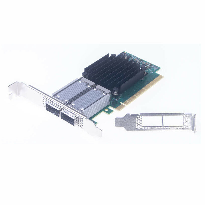 Mellanox MCX456A-ECAT Dual-Port ConnectX-4 VPI 100GbE QSFP28 PCIe NIC MCX456A