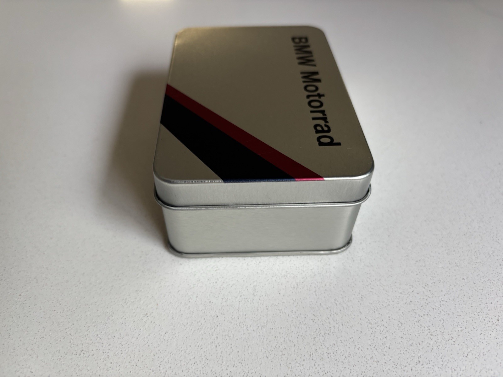 BMW Motorrad Double R Motorcycle Racer 15GB USB Flash Drive in Tin Box