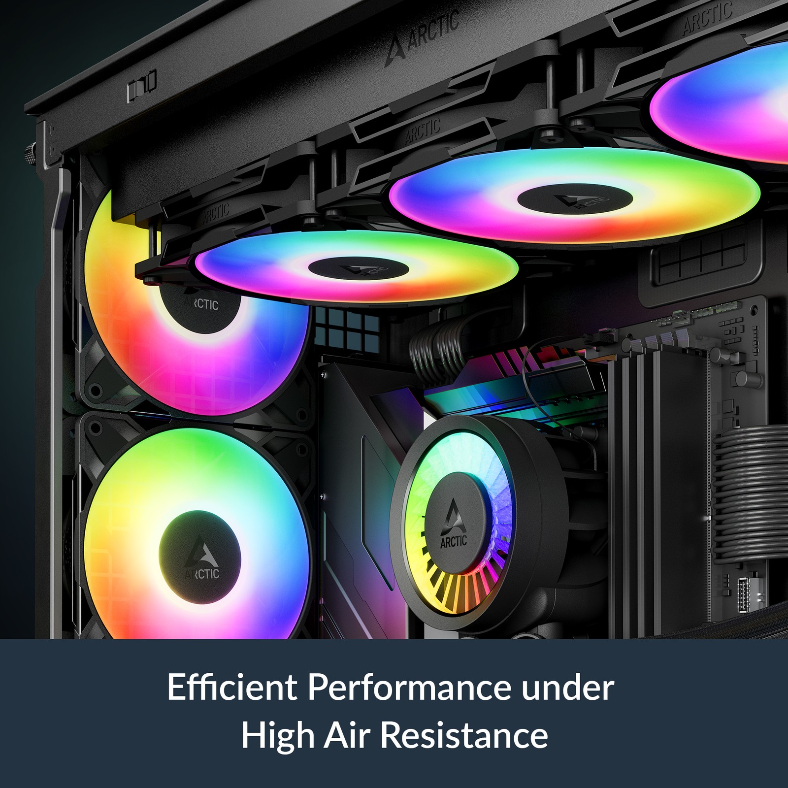 ARCTIC P14 Pro A-RGB Case Fan PC Cooler Premium Silent B-Stock