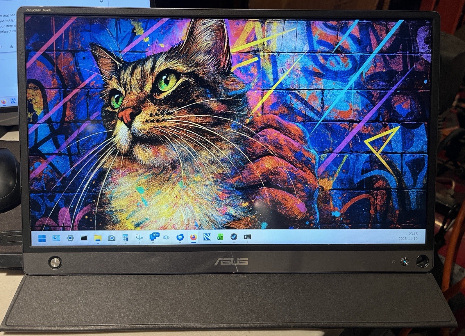 ASUS ZenScreen 15.6″ Portable Touch Monitor Full HD IPS, USB-C, Anti-Glare Black