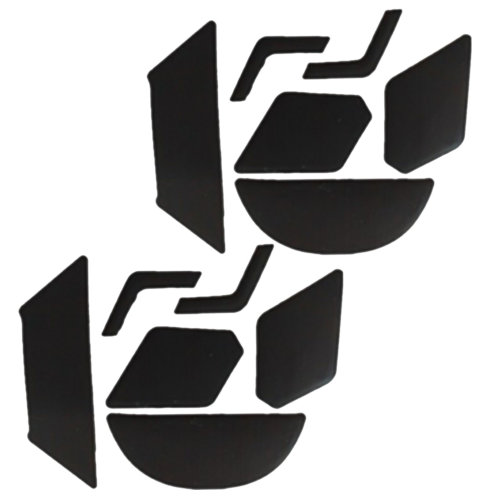 2 Set 0.65mm Mouse Feet Skates Sticker Pad For Logitech G900 Gaming Mouse E