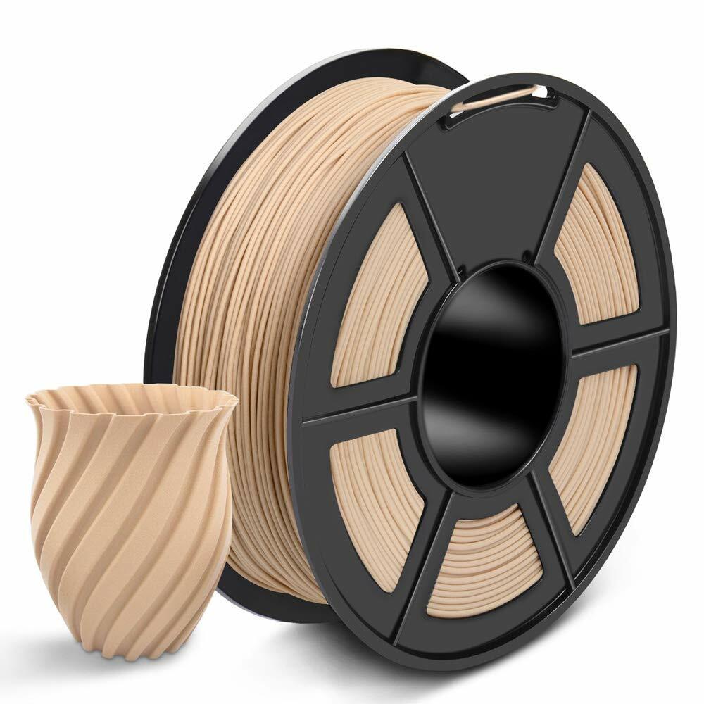 Wood PLA 1.75mm 3D Printer Premium Filament 1kg/2.2lb