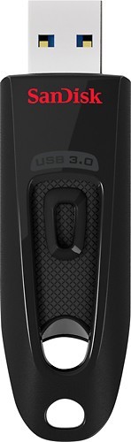 Sandisk Ultra USB flash drive, 32 GB, Black (SDCZ48-032G-A46) by SanDisk