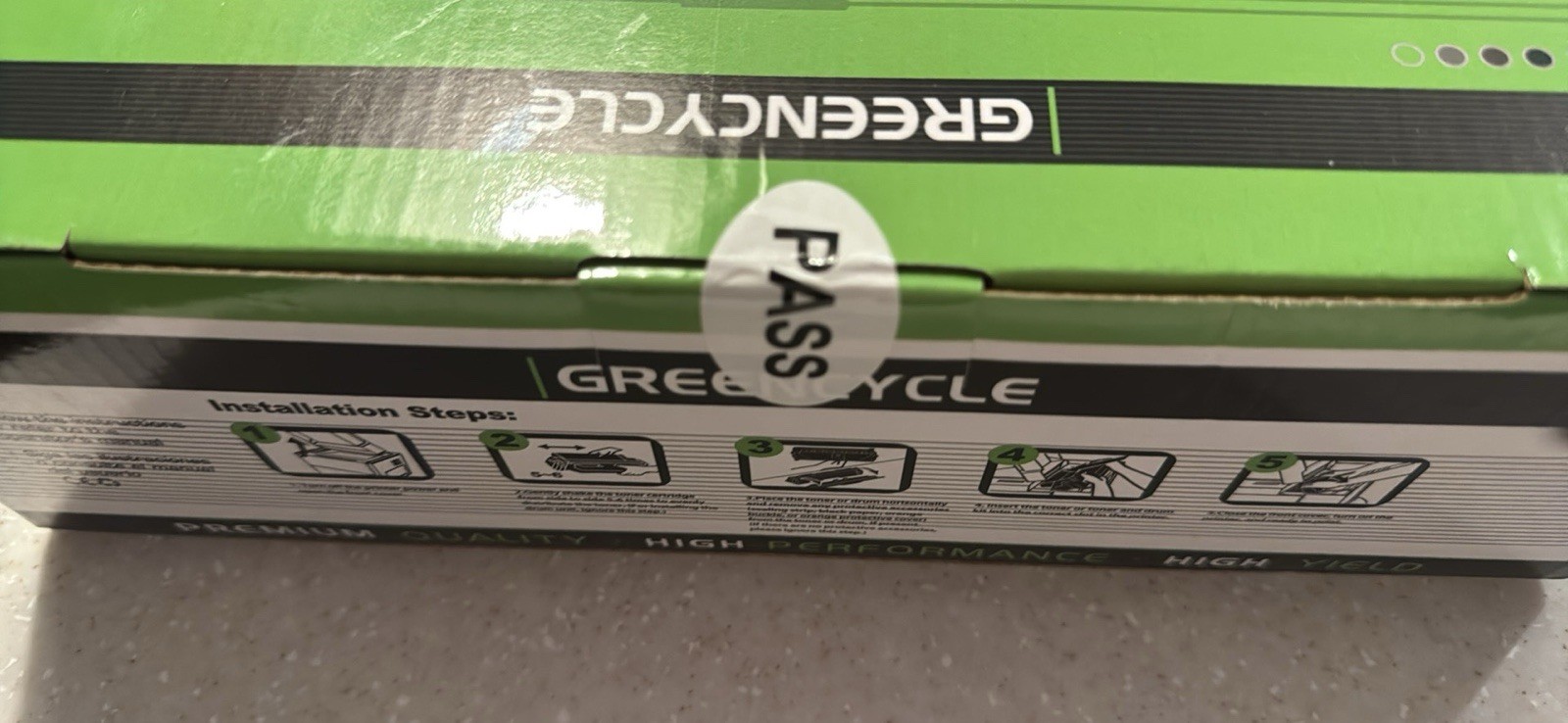 6 HP 17A (CF217A) Black Toner Cartridges