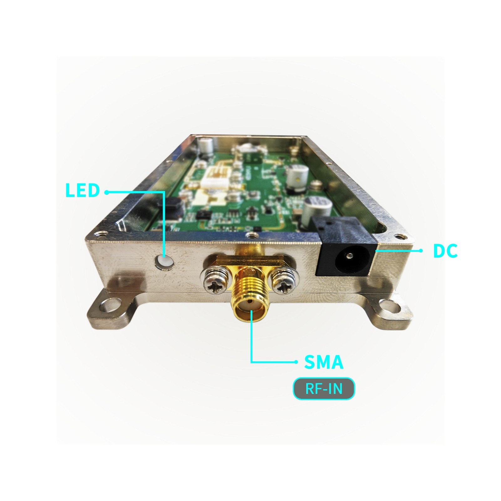 SZHUASHI 2.4GHz 20W 43dBm Signal &WiFI Router Signal Booster Extender Amplifier