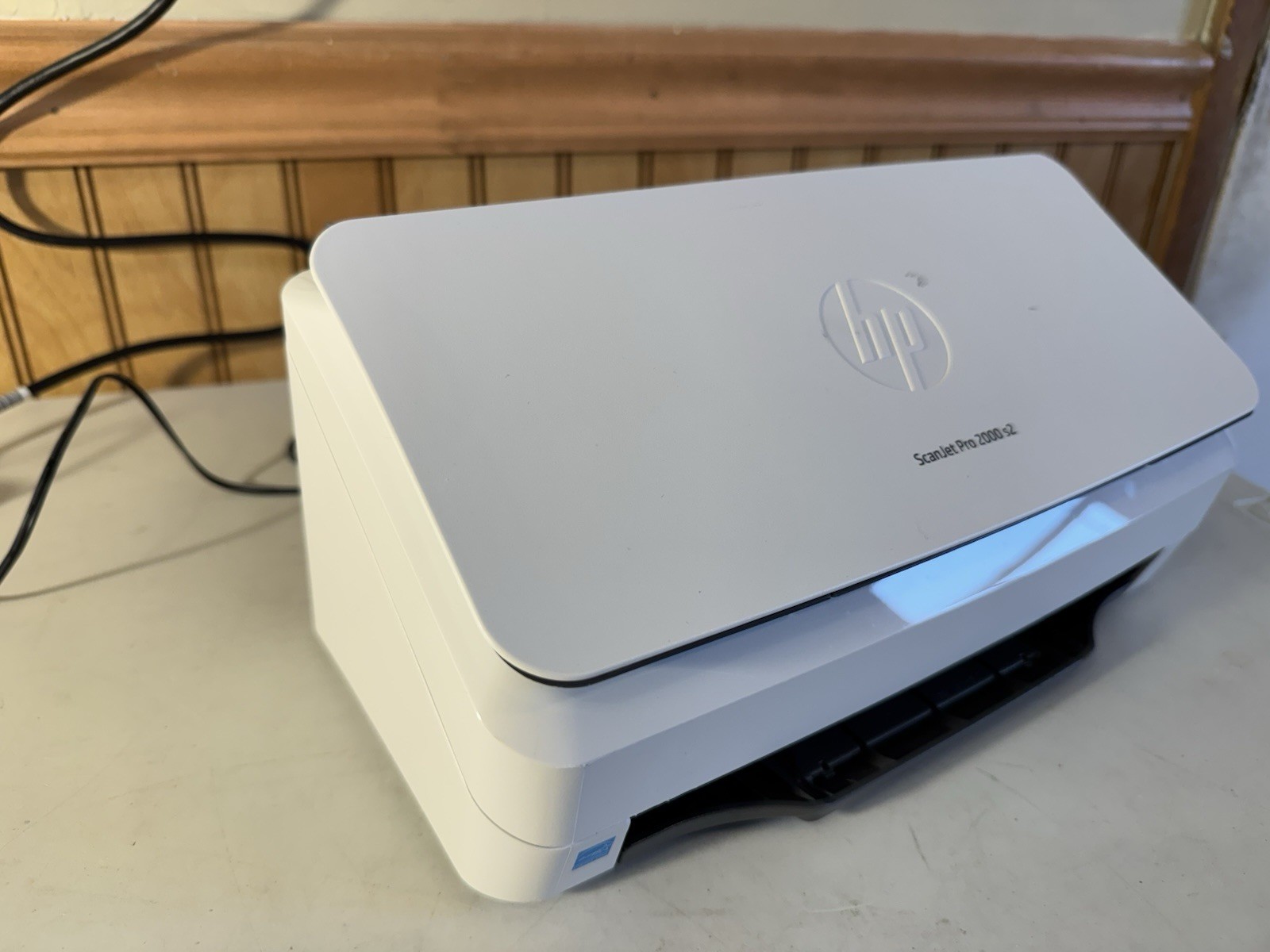 HP ScanJet Pro 2000 S2 Sheetfed Desktop Duplex Document Scanner w/AC Adapter