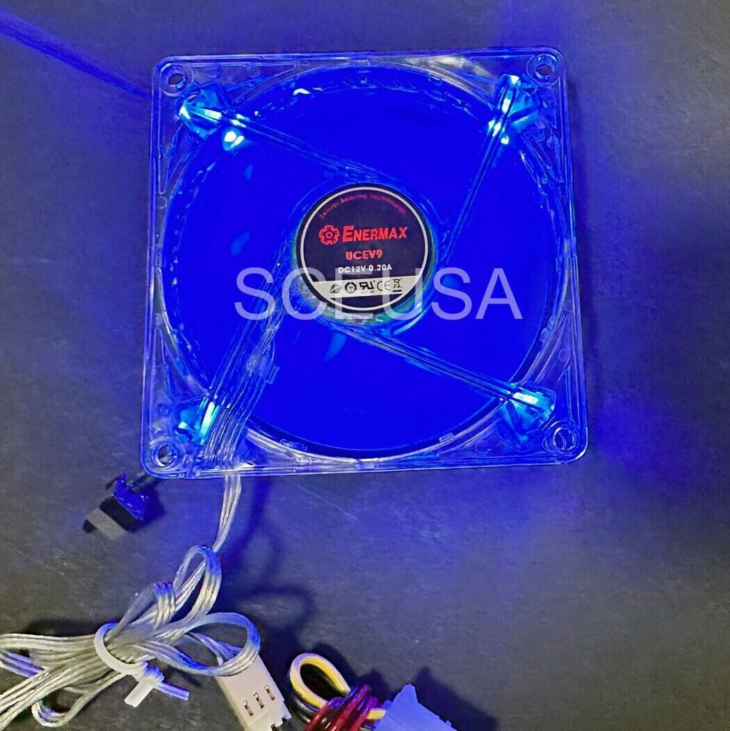 New 92mm 3pin Connector Computer System Cooler Fan w/ Screws PC Case Cooling 12V