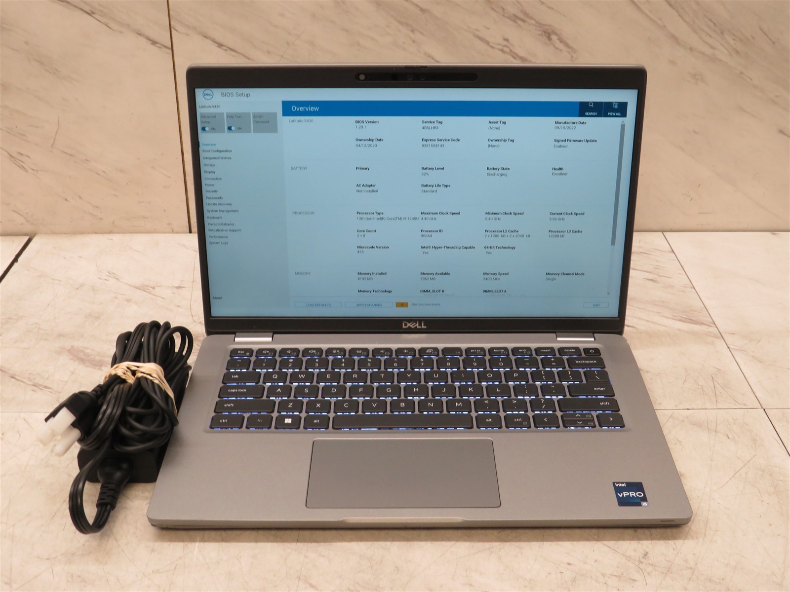 Dell Latitude 5430 Laptop Intel i5-1245U@4.4GHz 8GB RAM – AC #5