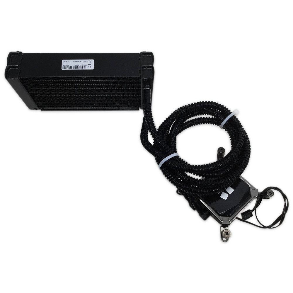 LGA 1366 Socket Compatible Liquid Cooling Kit with Fans – Custom Build