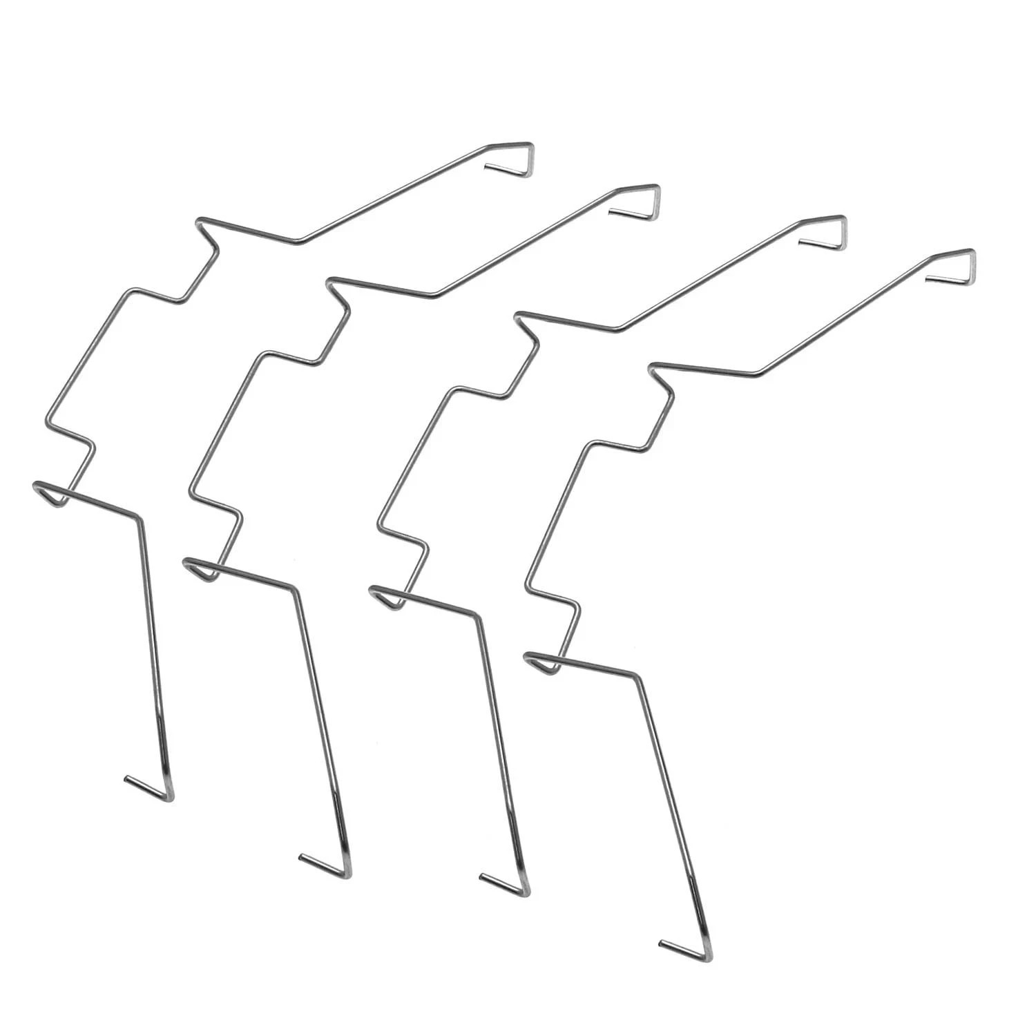 4pcs High-Quality CPU Fan Fixing Clips for 12CM Radiators – Durable & Elastic