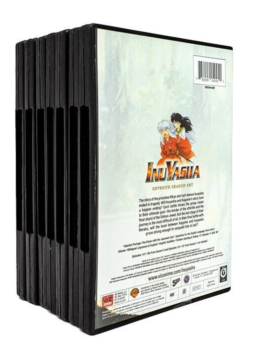 Inuyasha: Complete DVD Series Seasons 1-7 [DVD NEW 32-Disc] US ~~Region 1