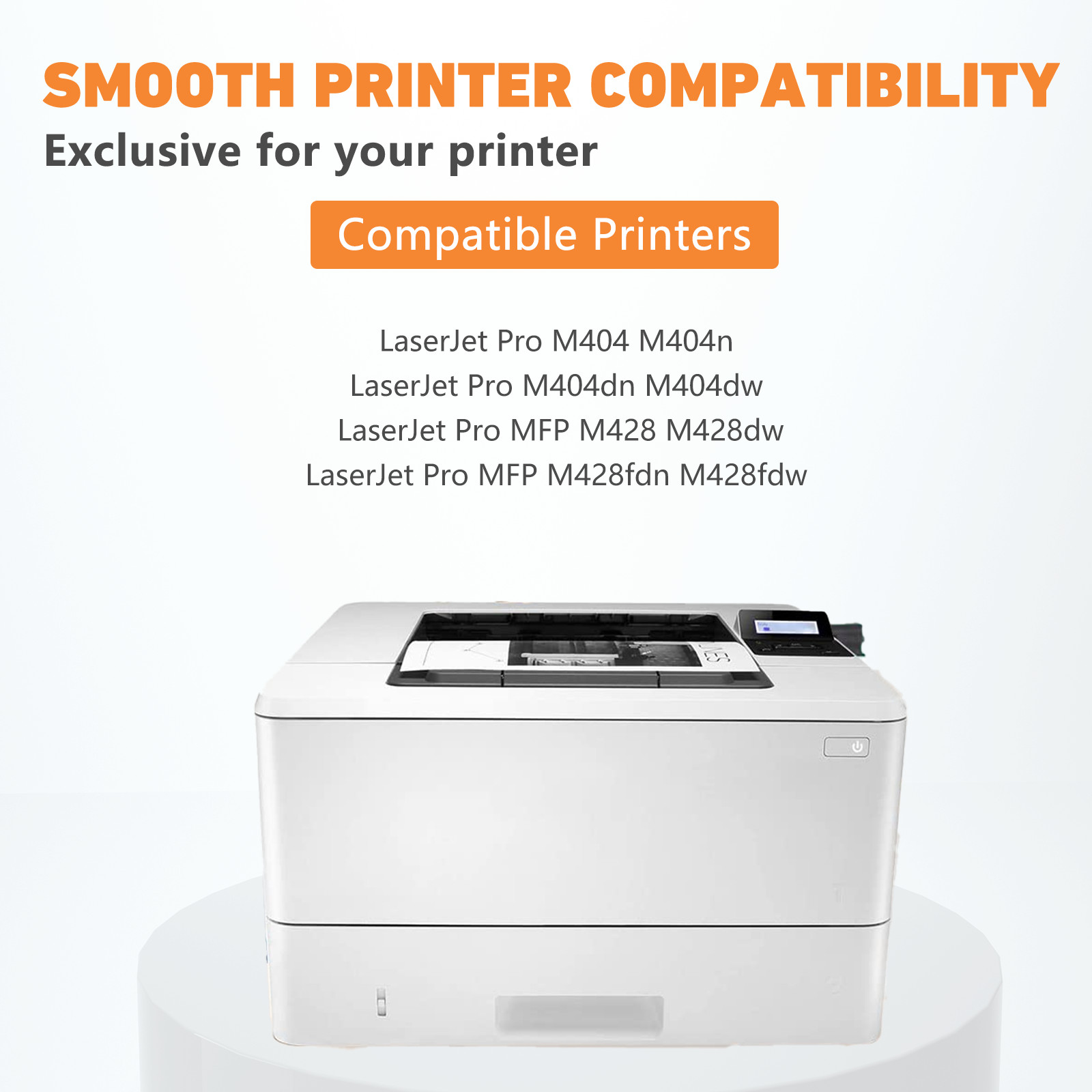 CF258A 58A Toner With Chip for HP LaserJet Pro M404 M404n M428dw MFP M428fdw