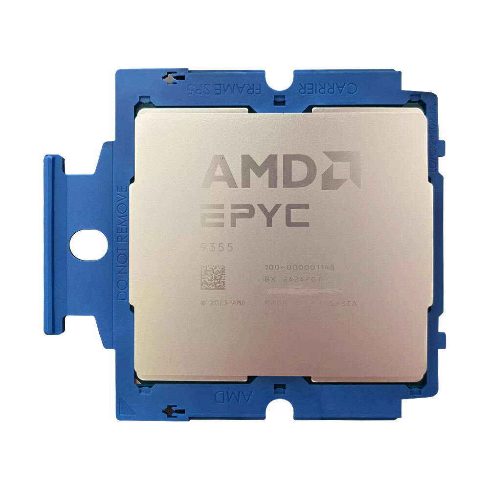 AMD EPYC TURIN ZEN5 9355 CPU SP5 32 Core 64 Threads 3.55GHz Server Processors