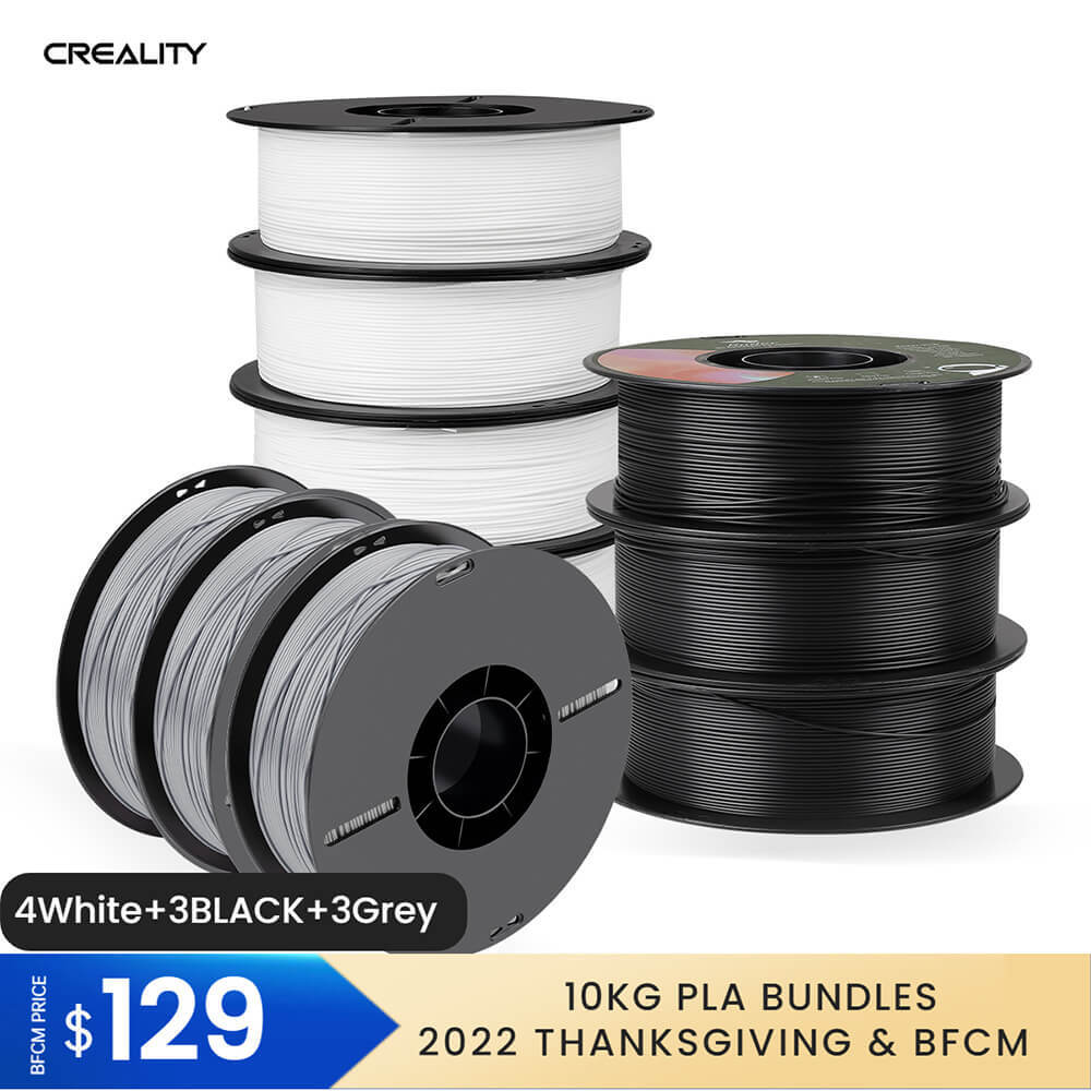 10KG Creality 3D Ender Series 1.75mm PLA Filament Bundles for all FDM 3D printer