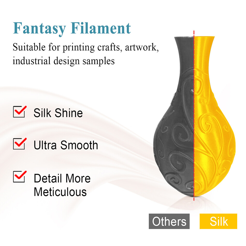 【BUY 6 GET 4 FREE】JAYO 1.1KG PLA/PETG Matte/SILK/PETG/PLA+ 1.75mm 3D Filament