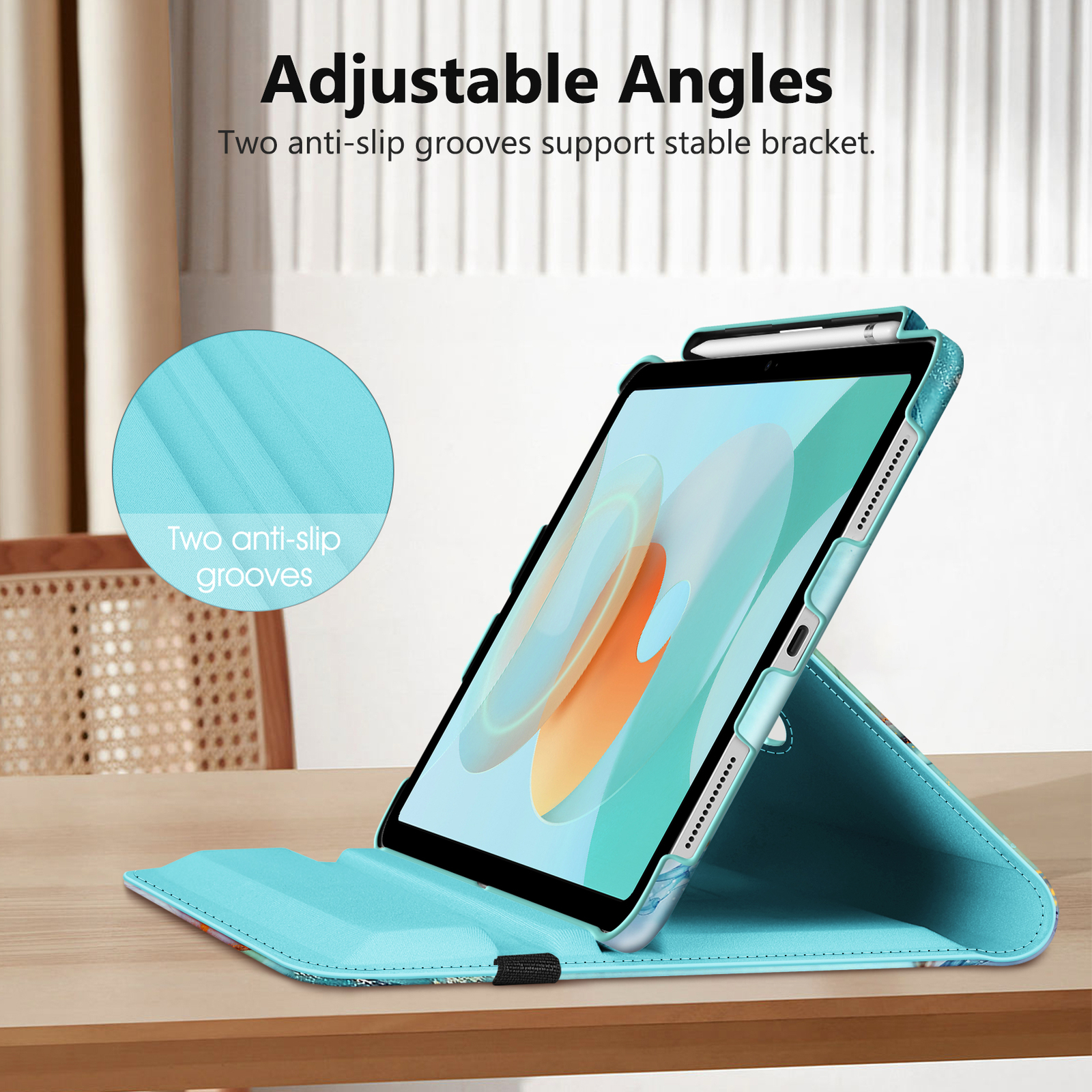 Rotating Case for iPad 10th Generation (2022) 360 Degree Swiveling Stand Cover