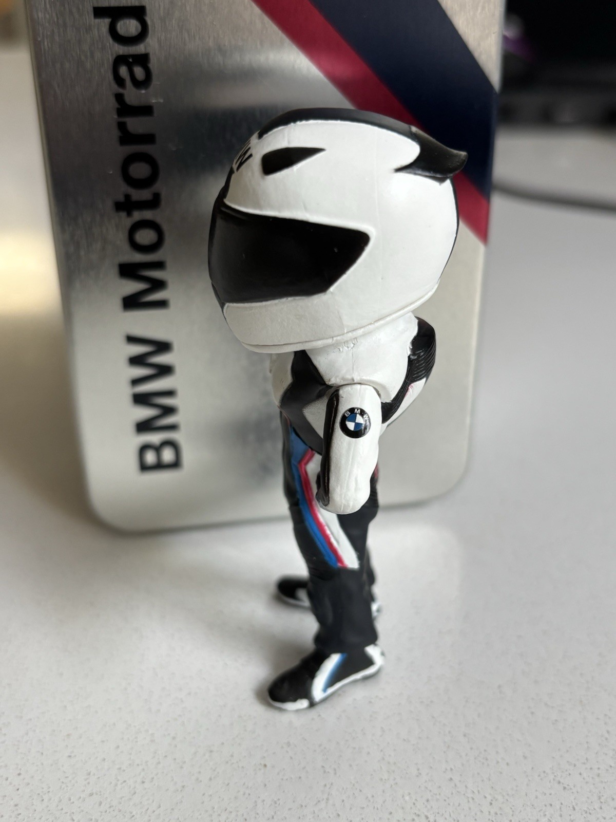 BMW Motorrad Double R Motorcycle Racer 15GB USB Flash Drive in Tin Box