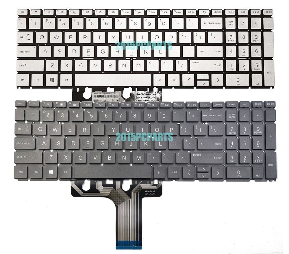 New HP 15-FC 15-FC0000 15-FC0017CA 15-FD0000 15-FD0083WM Keyboard Backlit US