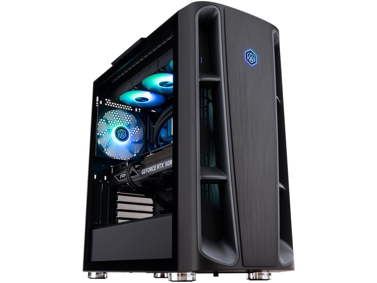 ABS Kaze II Aqua Gaming PC – Windows 11 – AMD Ryzen 7 9800X3D – GeForce RTX 5080