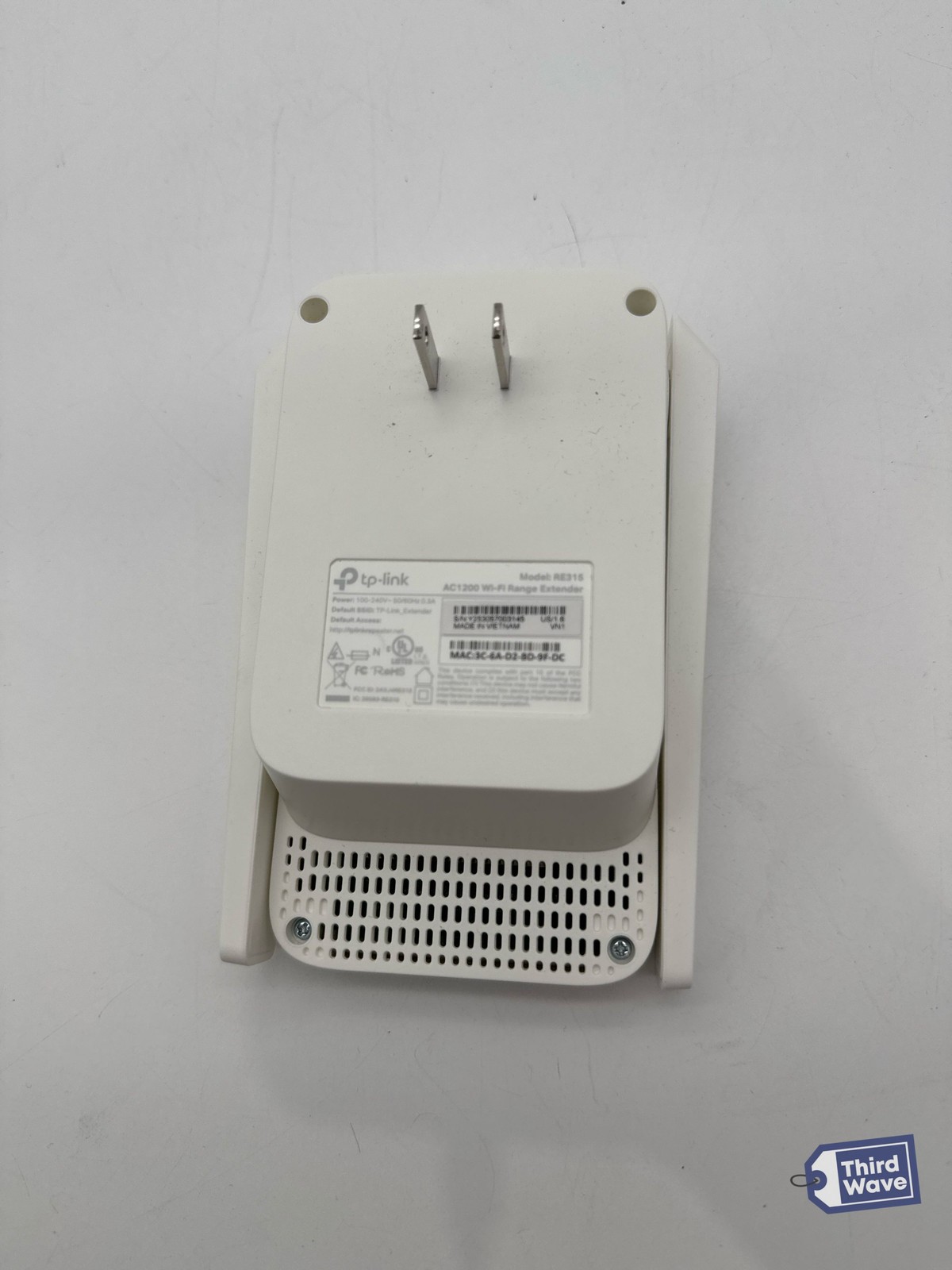 (BROKEN) Lot of 5 – TP-Link RE315 AC1200 WiFi Extender 1.2Gbps Dual Band White