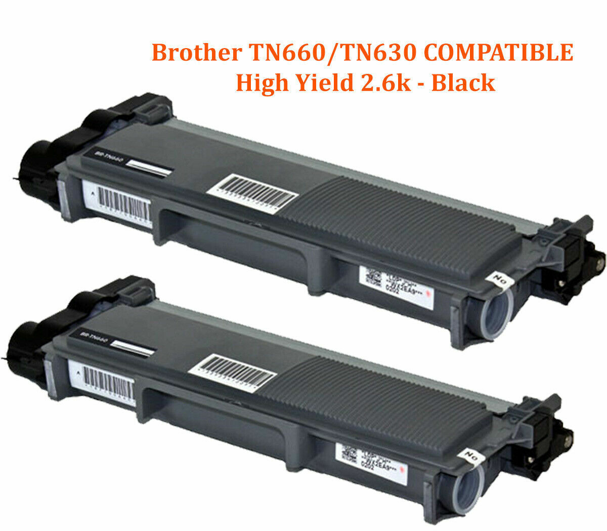 The Cartridge People 4pk, 2,600 Pages Compatible TN660 TN630