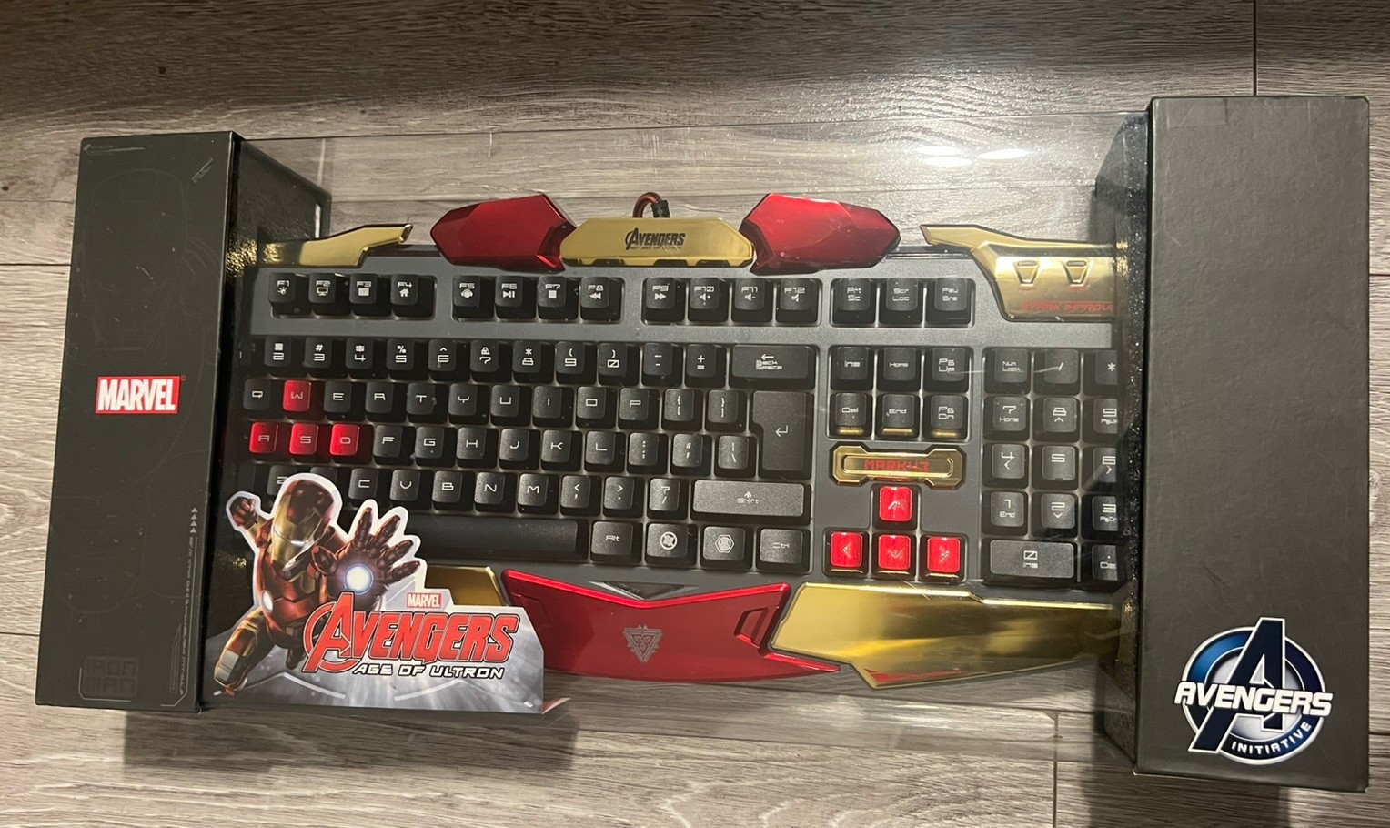 E-3lue Avengers Age of Ultron – Iron Man LED Gaming Keyboard (Limited Edition)