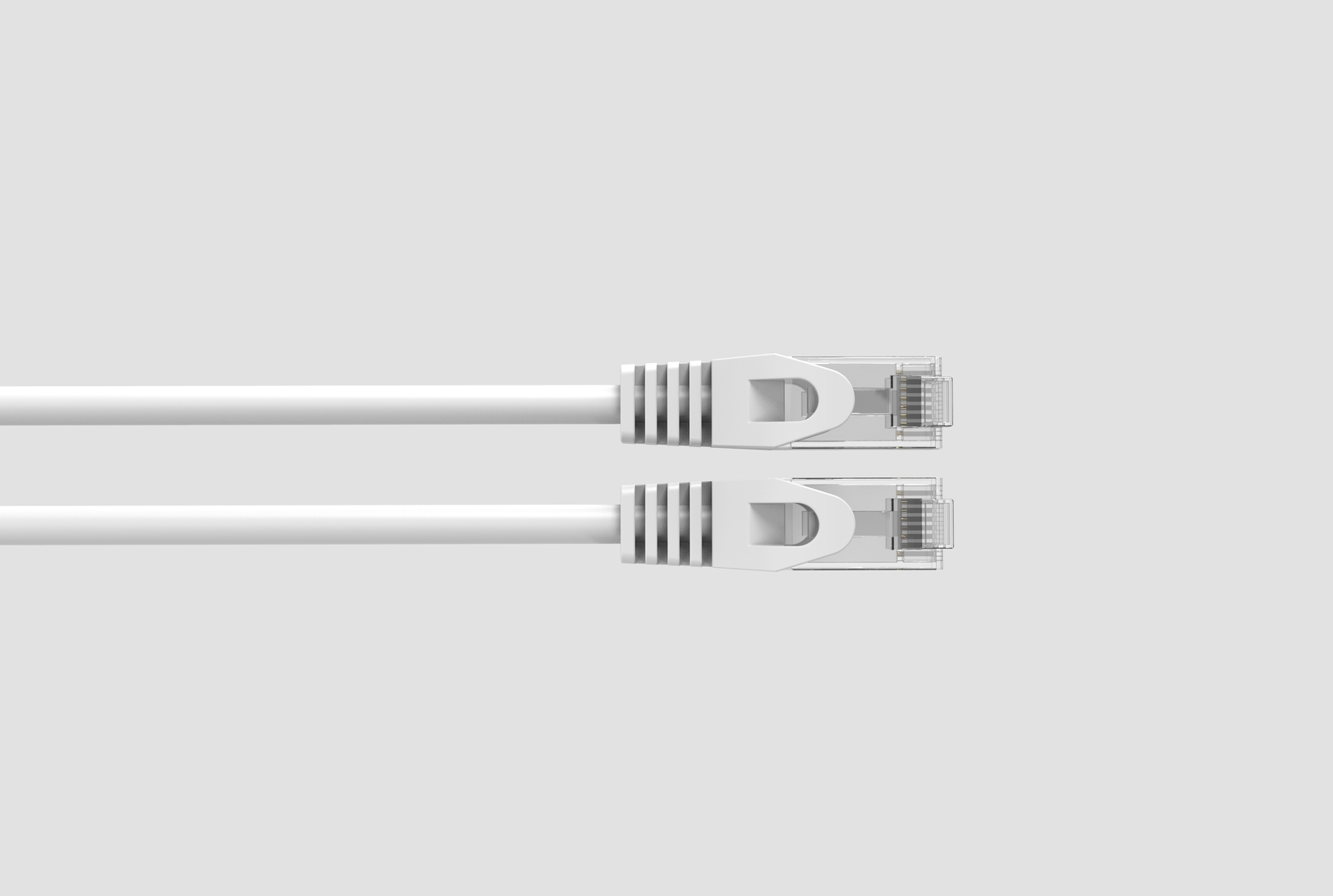 CAT6 Slim Ethernet Patch Cable White 1FT 5 PACK