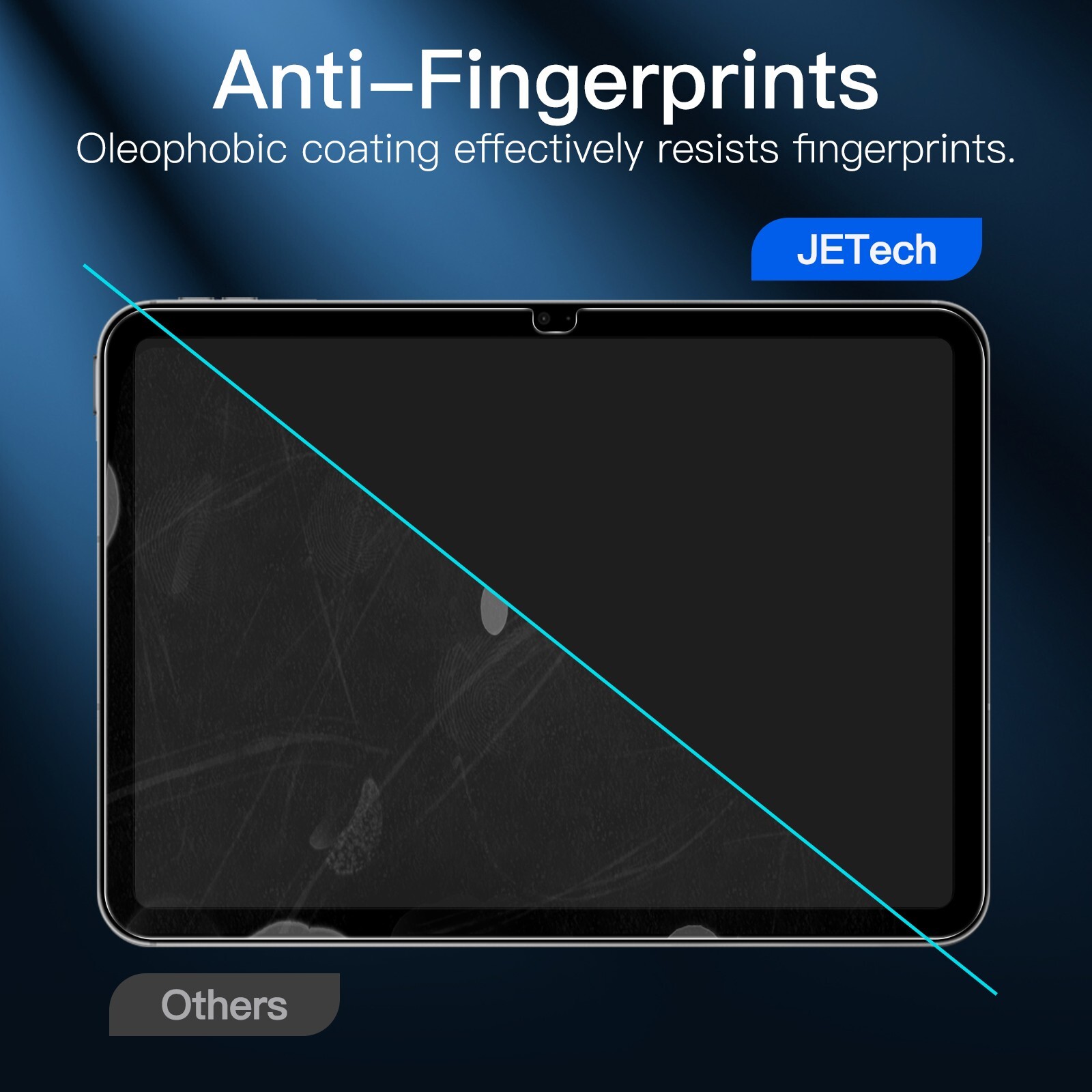 JETech One Touch Install Screen Protector for iPad 10 (10.9-Inch, 2022 Model)