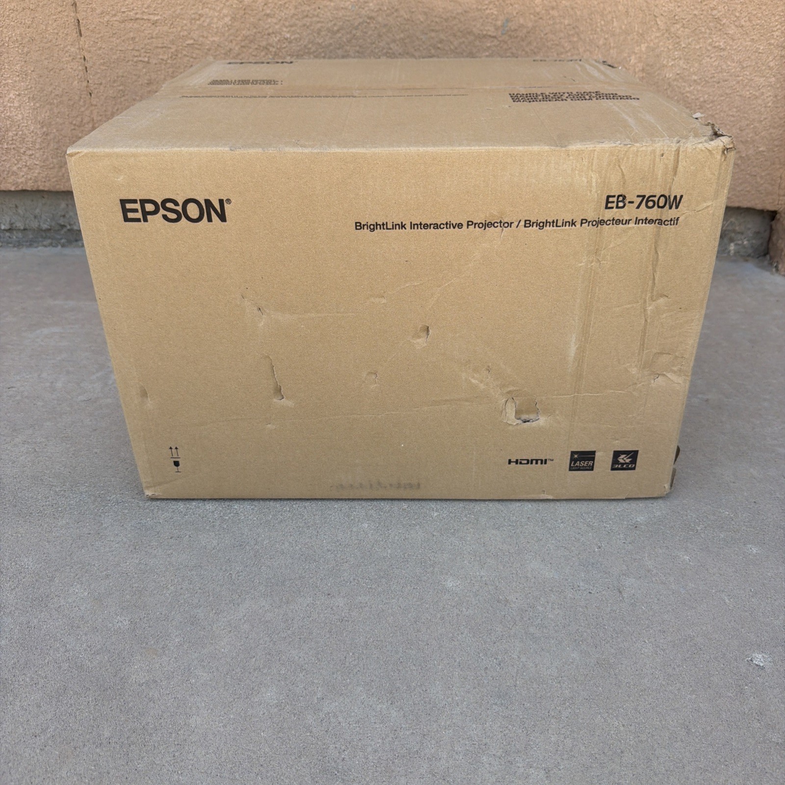 Epson PowerLite 760W Ultra Short Throw 3LCD Projector – 16:10 – 4100 Lumens