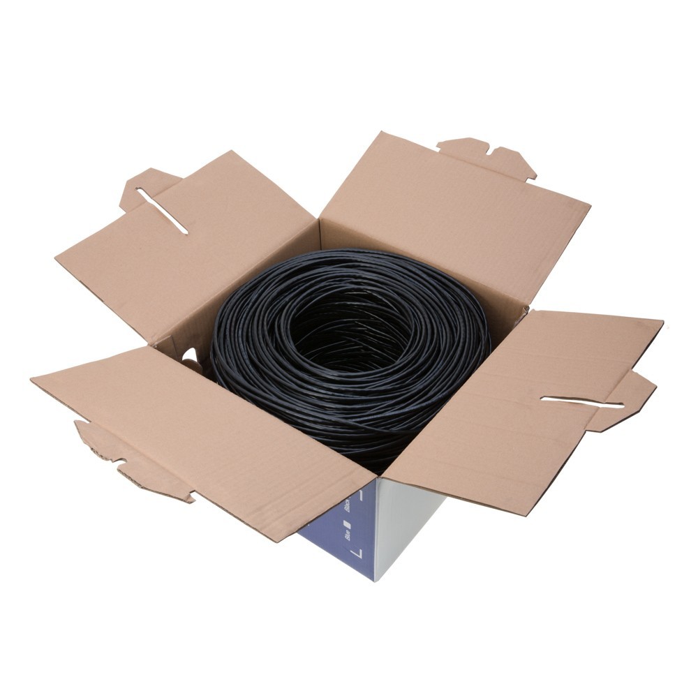 CAT6 FTP 500FT OUTDOOR 23AWG Solid Direct Burial Wire Ethernet Network Cable