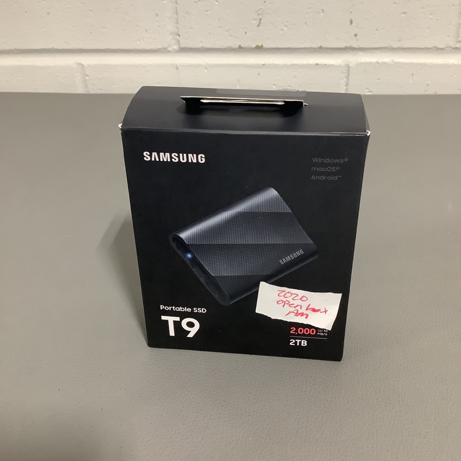 Samsung T9 2TB USB-A Portable External SSD -(MU-PG2T0B/AM)