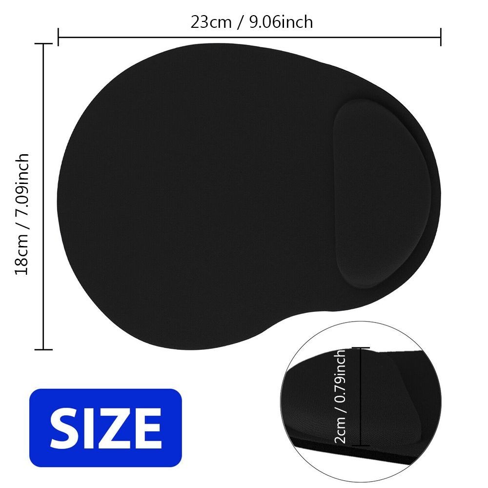Mouse Pad Wrist Rest Support Ergonomic Comfort Mat Non-Slip PC Laptop Computer