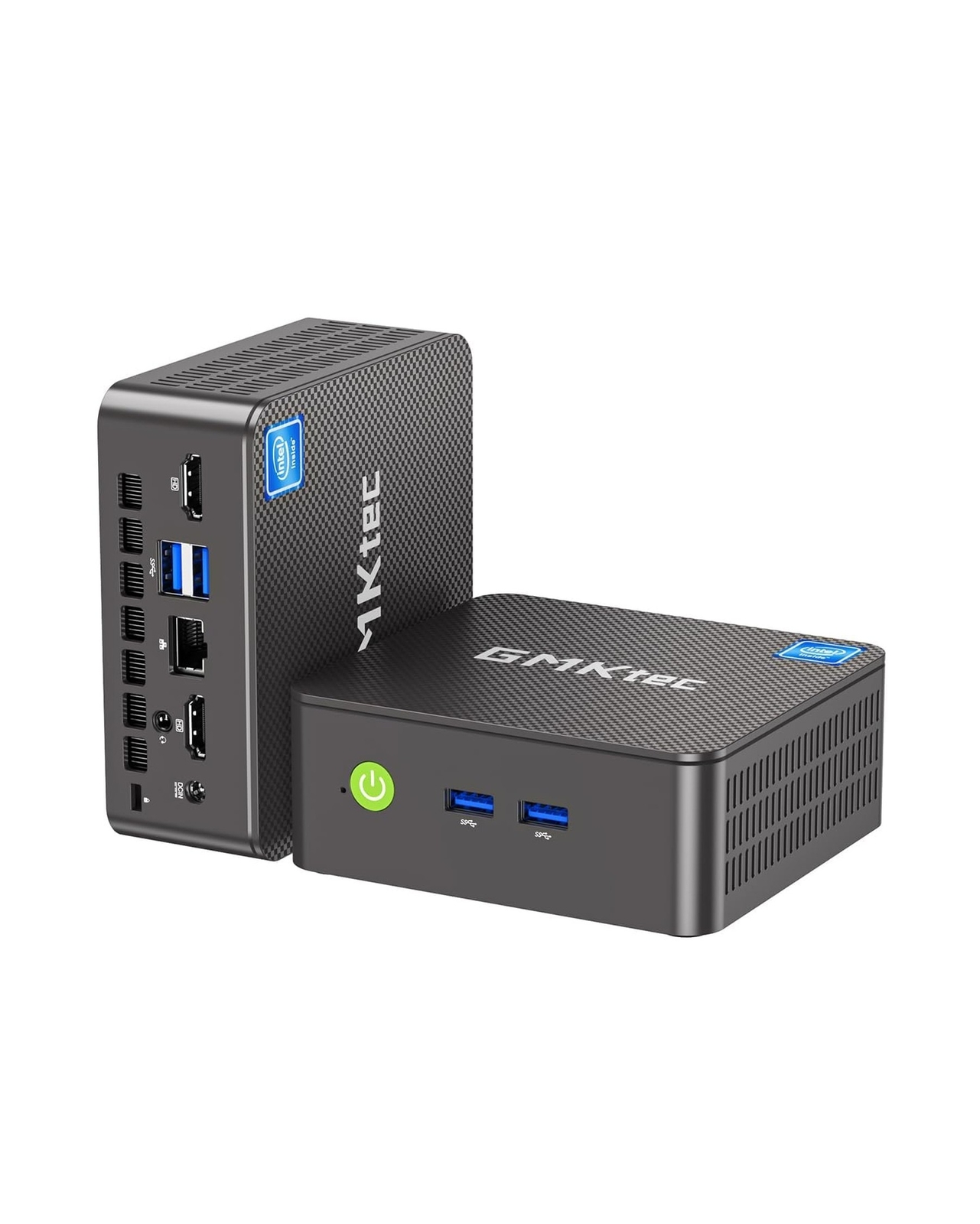GMKtec Mini PC, Intel N100 Windows 11 Pro (3.4GHz), 16GB DDR4 1TB PCIe M.2 NV…